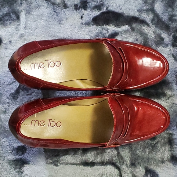 Me too Patent Leather Platform Healed Penny Loafer - Picture 6 of 6